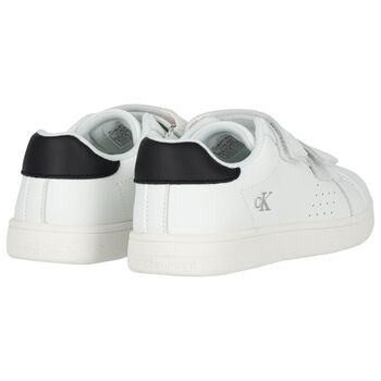 White Logo Trainers