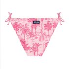 Girls Pink Palm Print Bikini, 1, hi-res