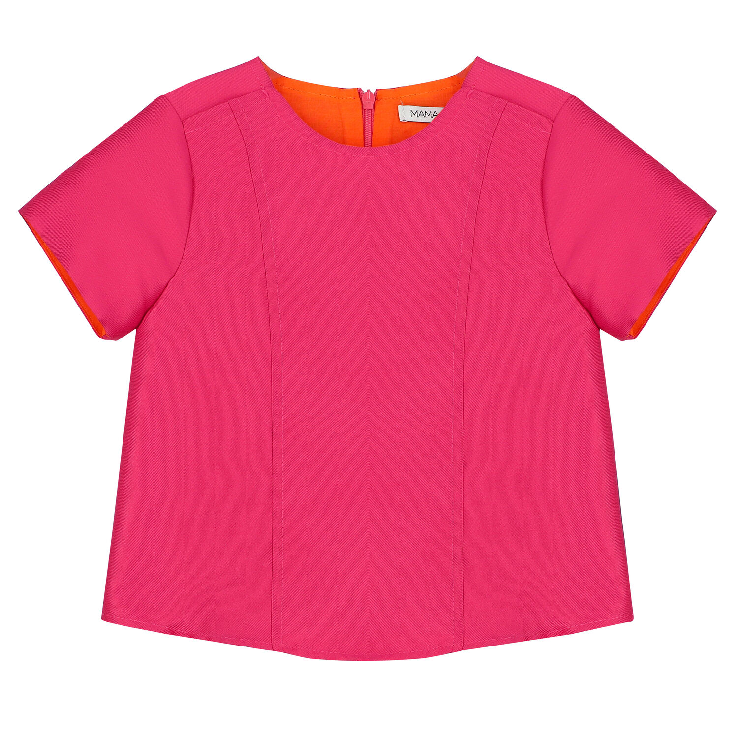 Girls Pink Stripe Organza Skirt Set, 1, hi-res