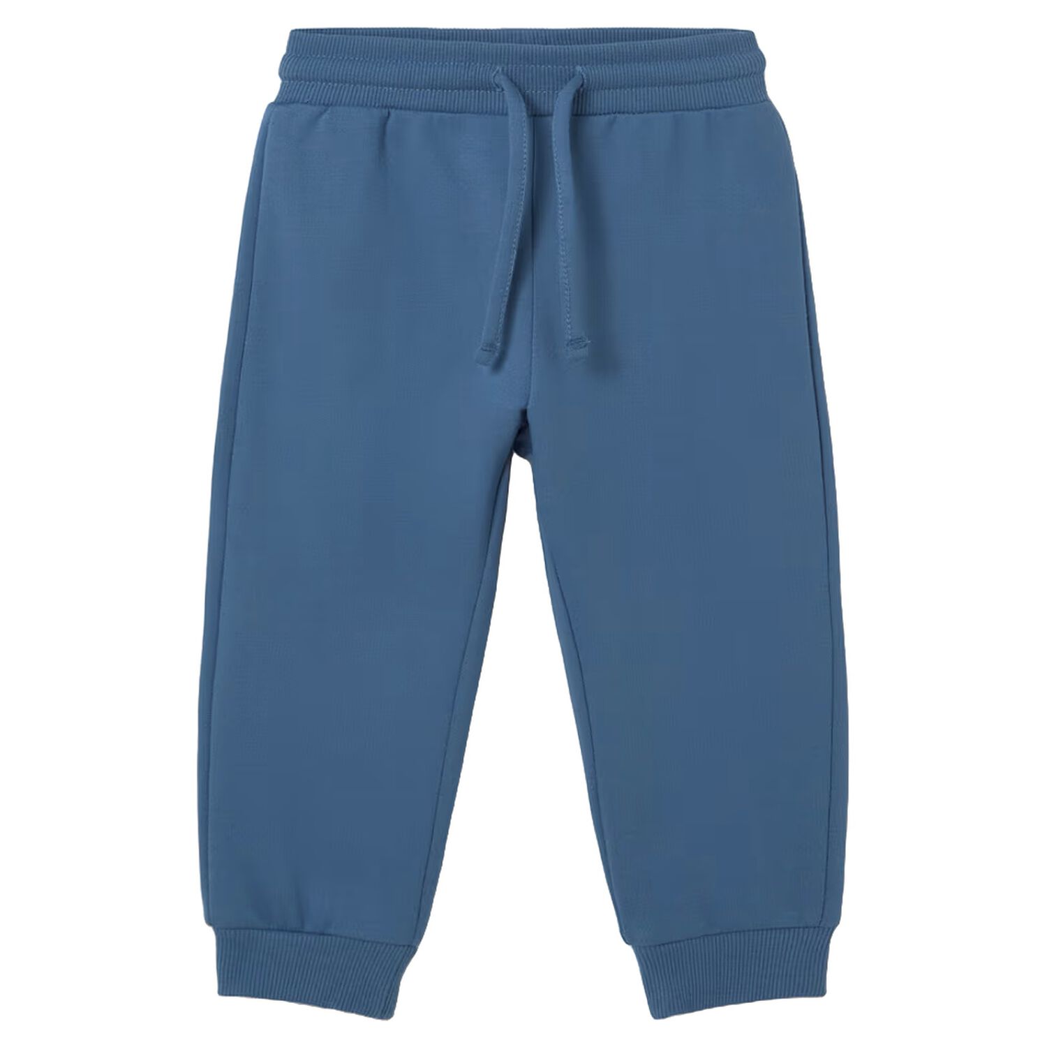 Younger Boys Blue Joggers, 4, hi-res