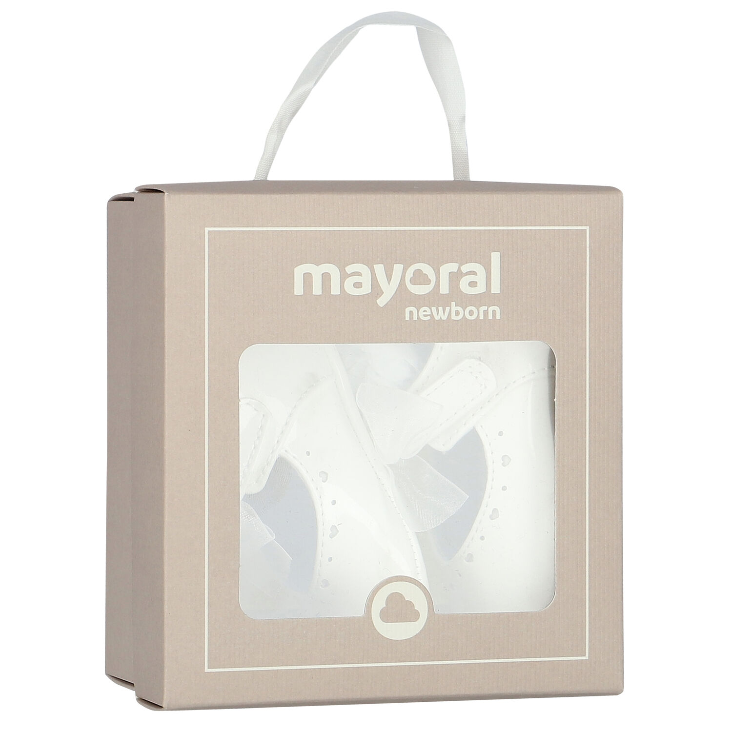 Baby Girls White Bow Pre Walker Shoes, 1, hi-res image number null