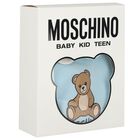 Blue Teddy Bear Logo Babygrow, 2, hi-res