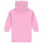 Girls Pink Choupette Hooded Dress, 1, hi-res