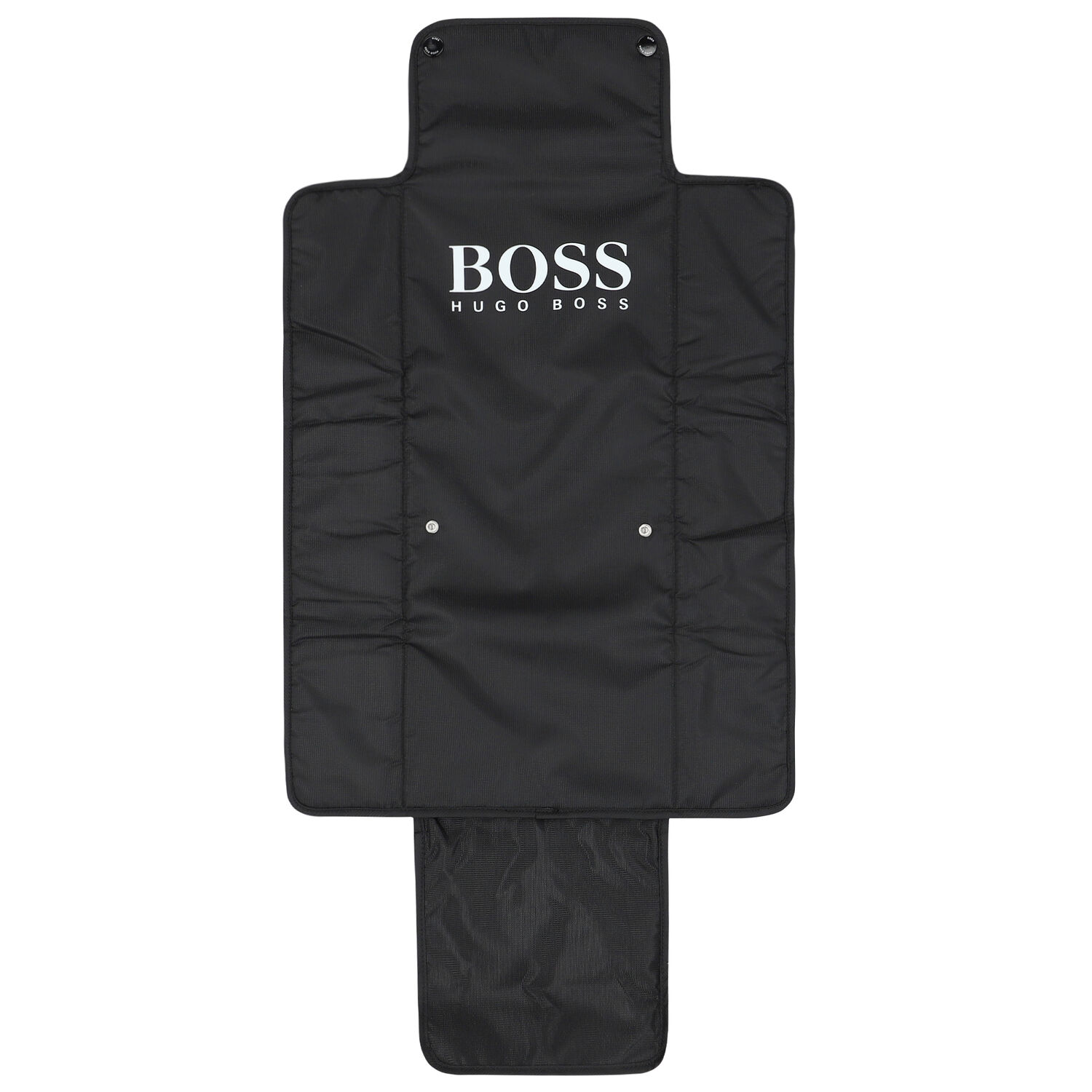 Black Logo Baby Changing Mat , 1, hi-res