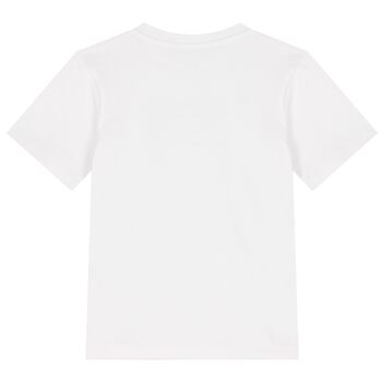 Boys White Logo T-Shirt