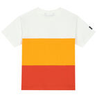 Boys Ivory, Yellow & Orange T-Shirt, 1, hi-res