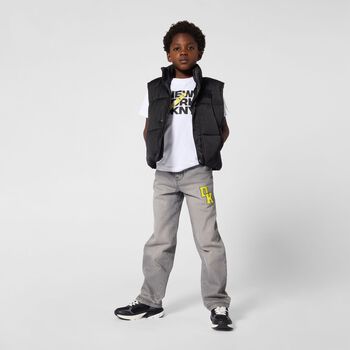 Boys White Logo T-Shirt