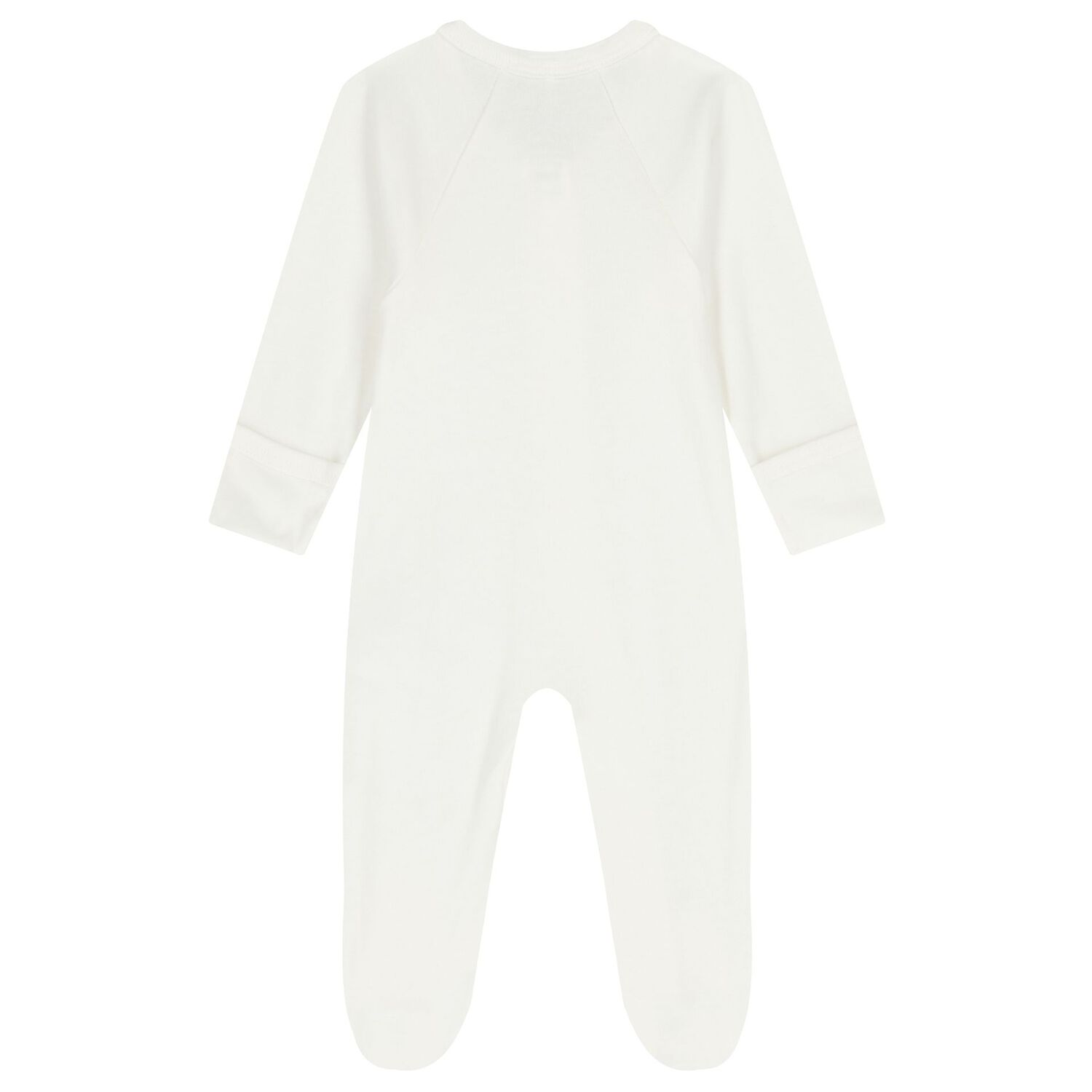 Baby Girls White & Pink Babygrows ( 4 Pack ), 2, hi-res