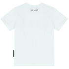 Boys White Thunderbolt T-Shirt, 1, hi-res