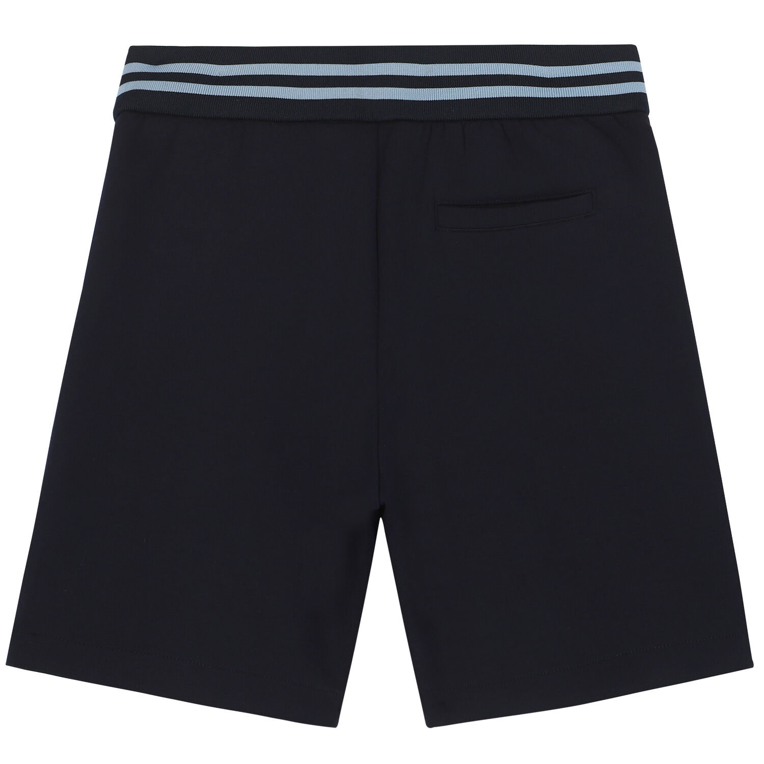 Boys Navy Logo Shorts, 1, hi-res