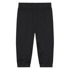 Younger Boys Black Jordan Logo Tracksuit, 1, hi-res