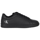 Black Logo Trainers, 1, hi-res