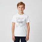 Boys White Logo T-Shirt, 1, hi-res
