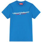 Boys Blue Logo T-Shirt, 1, hi-res