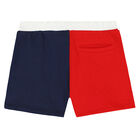 Girls White, Red & Navy Shorts, 1, hi-res