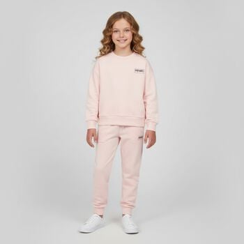 Girls Pink Logo Sweatshirt