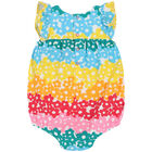 Baby Girls Multi-Colored Flower Shortie, 1, hi-res