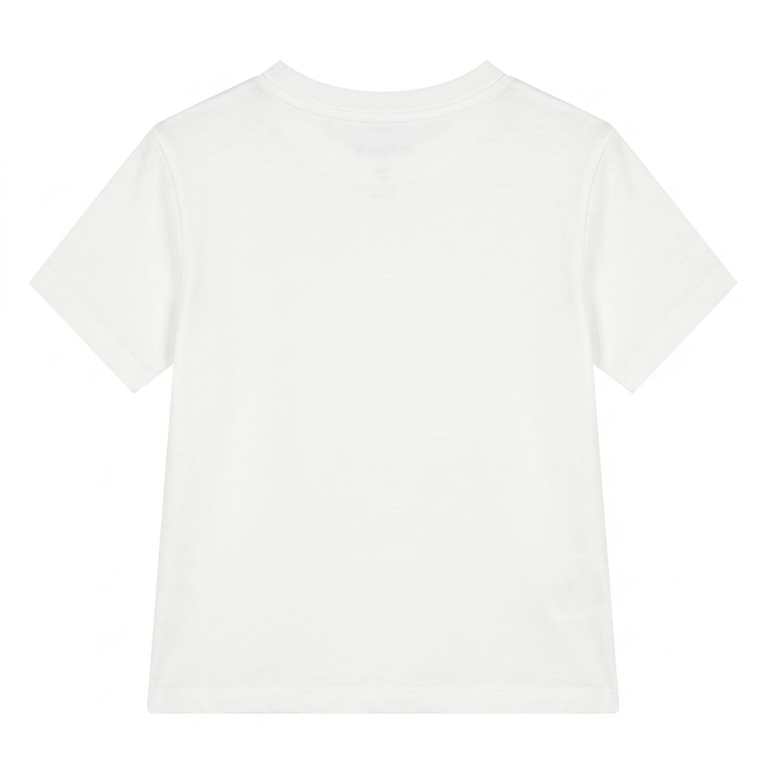 Younger Boys Beige & White Striped Shorts Set, 2, hi-res