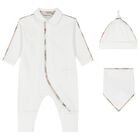 White Romper Baby Gift Set, 3, hi-res