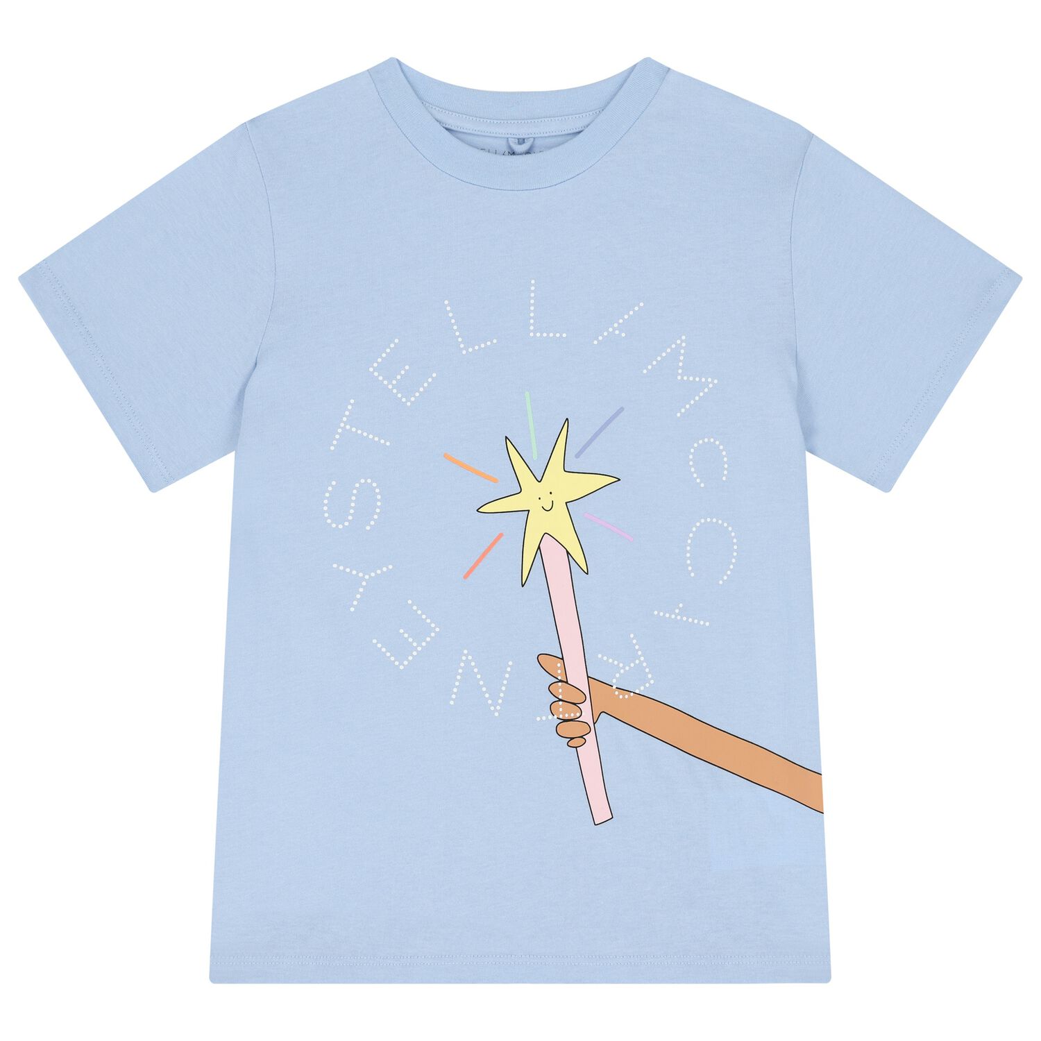 Girls Blue Magic Wand T-Shirt, 1, hi-res image number null