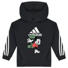 Grey Mickey Mouse Logo Hooded Top, 1, hi-res