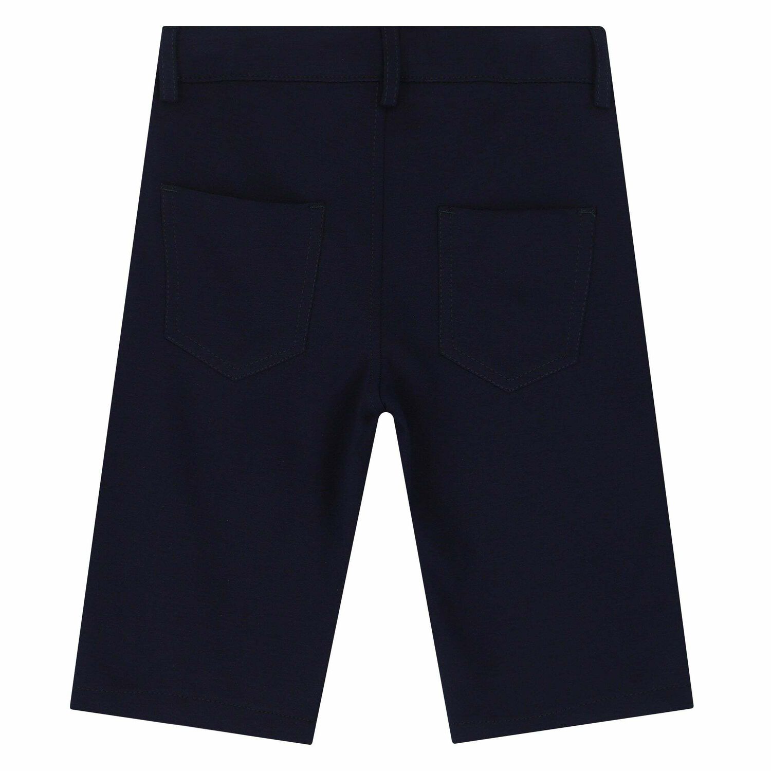 Boys Navy Blue Shorts, 1, hi-res