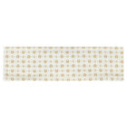 Baby Girls Ivory & Gold Pima Cotton Logo Headband, 1, hi-res