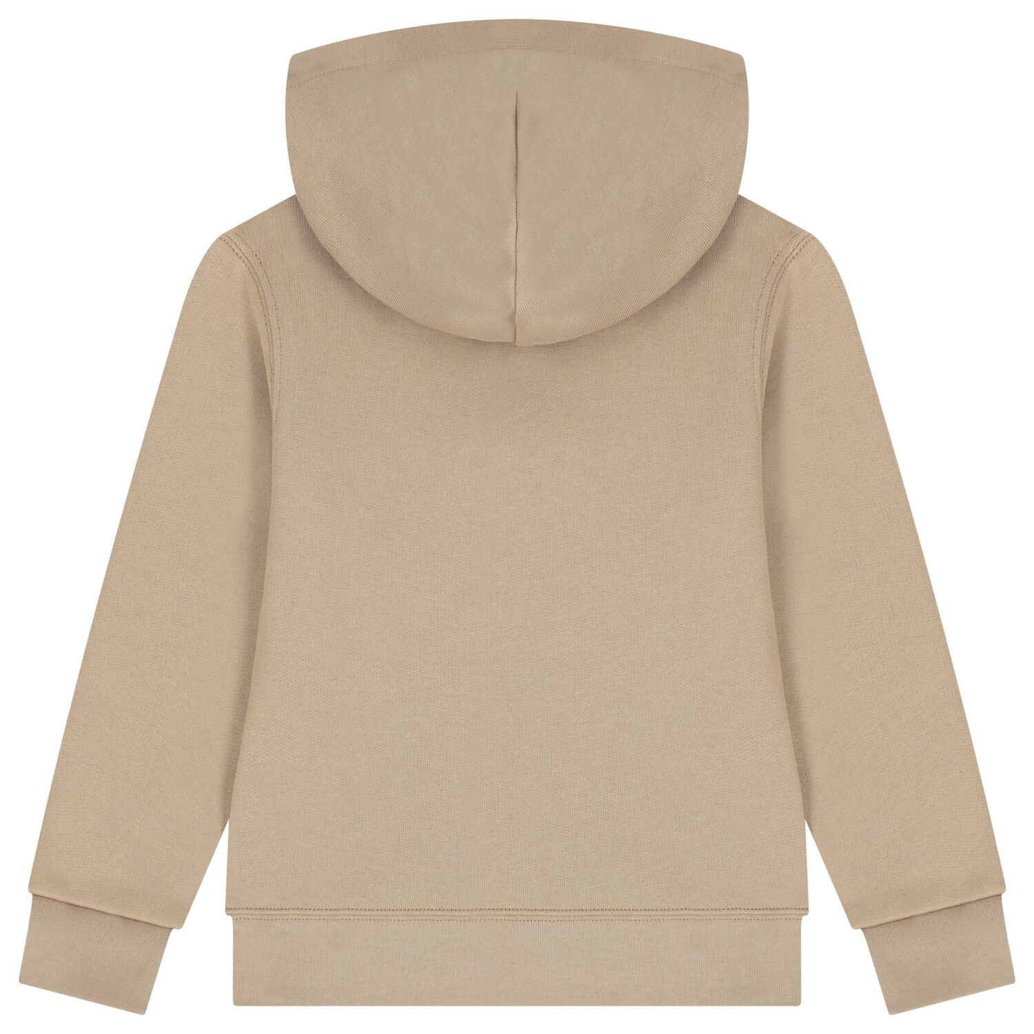 Boys Beige Logo Hooded Top, 1, hi-res image number null