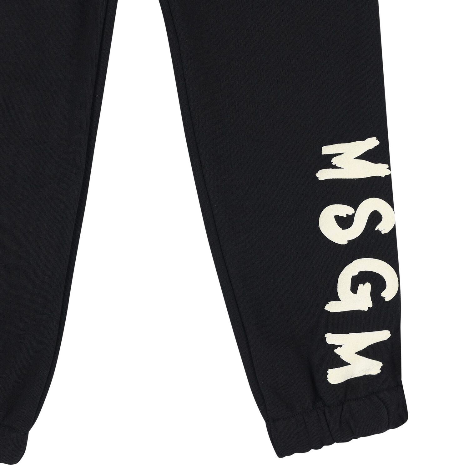 Black Logo Joggers, 1, hi-res