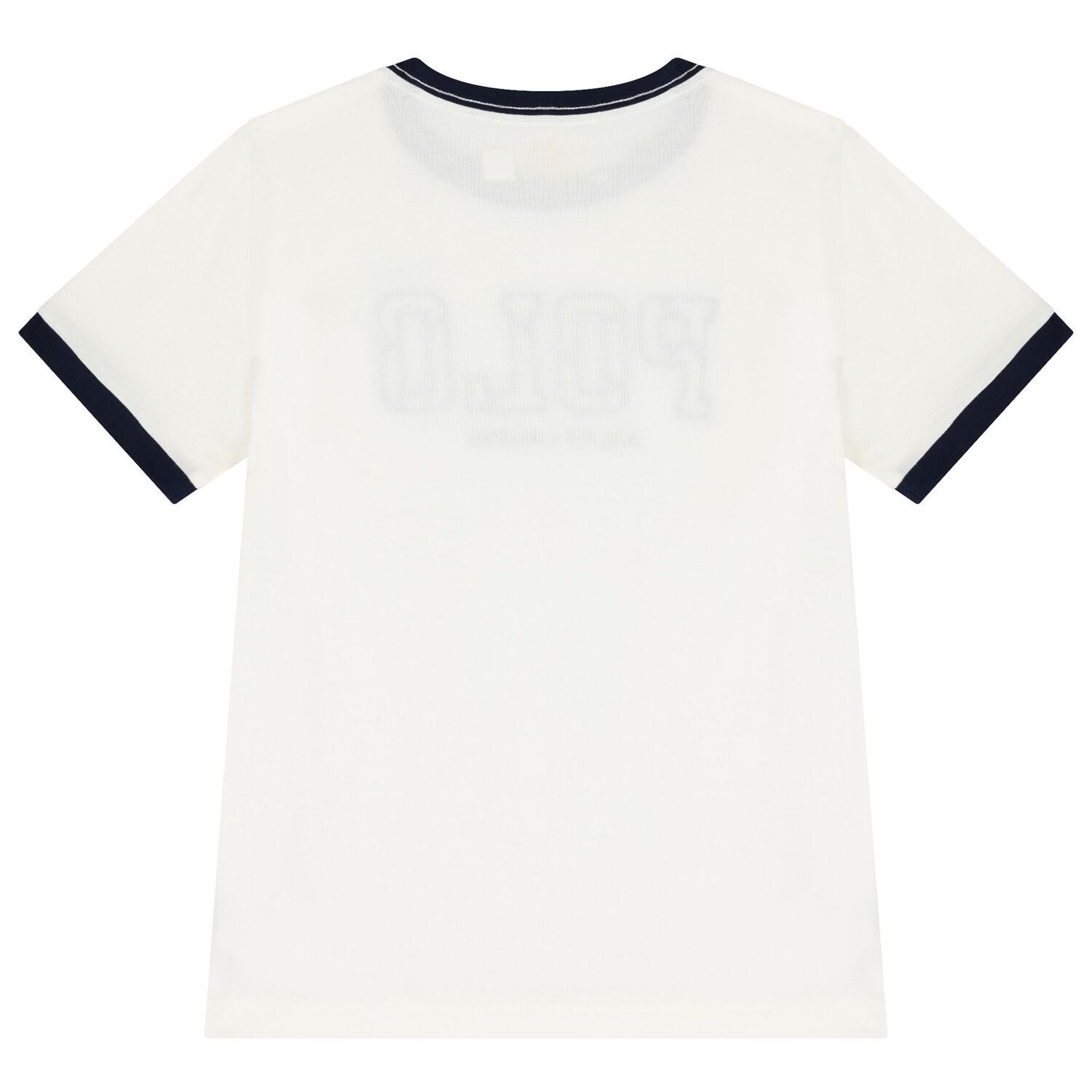 Boys White Logo T-Shirt, 3, hi-res