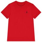 Boys Red & White Logo T-Shirts ( 2-Pack ), 1, hi-res
