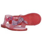 Younger Girls Pink Butterfly Sandals, 2, hi-res