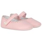 Baby Girls Pink Pre Walker Shoes, 1, hi-res