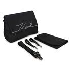 Black Logo Changing Bag ( 37cm ), 1, hi-res