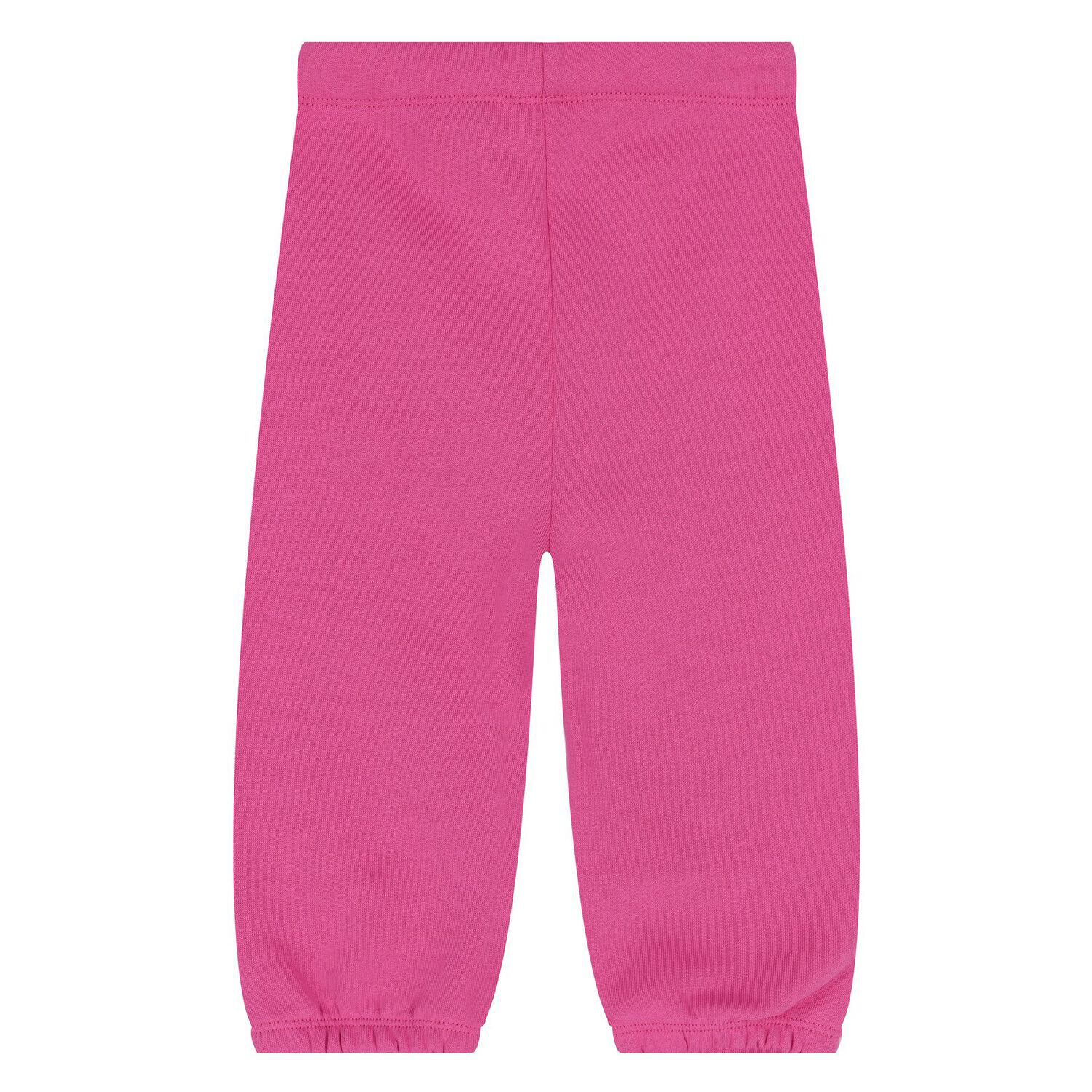 Younger Girls Pink Jelly Joggers, 1, hi-res