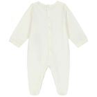 Ivory & Gold Logo Babygrow Gift Set, 1, hi-res