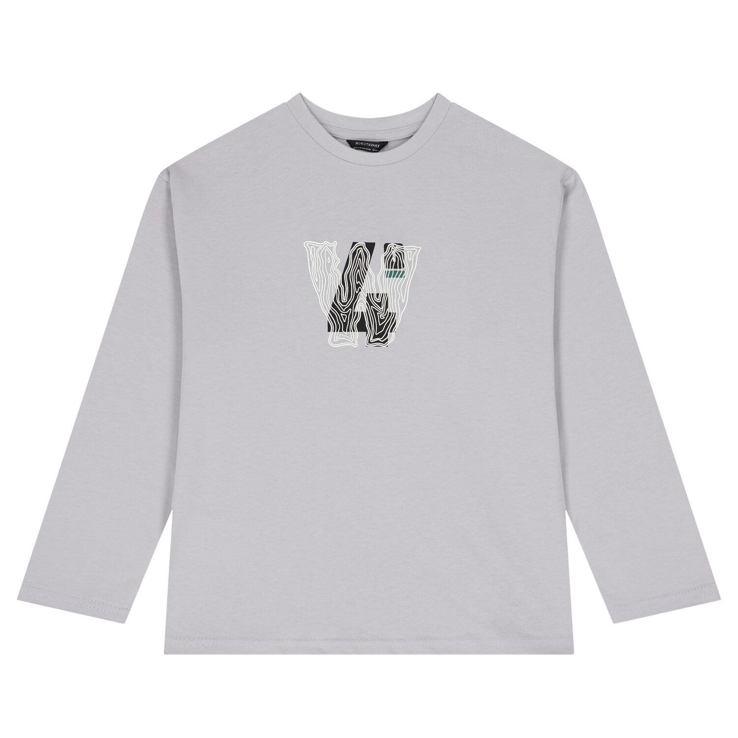 Boys Grey Long Sleeve Top ( 2-Pack ), 2, hi-res