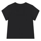 Younger Black Teddy Bear Shorts Set, 2, hi-res