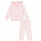 Baby Girls Pink Logo Tracksuit, 1, hi-res