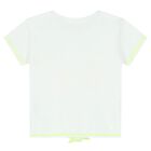 Girls White Sequins T-Shirt, 1, hi-res