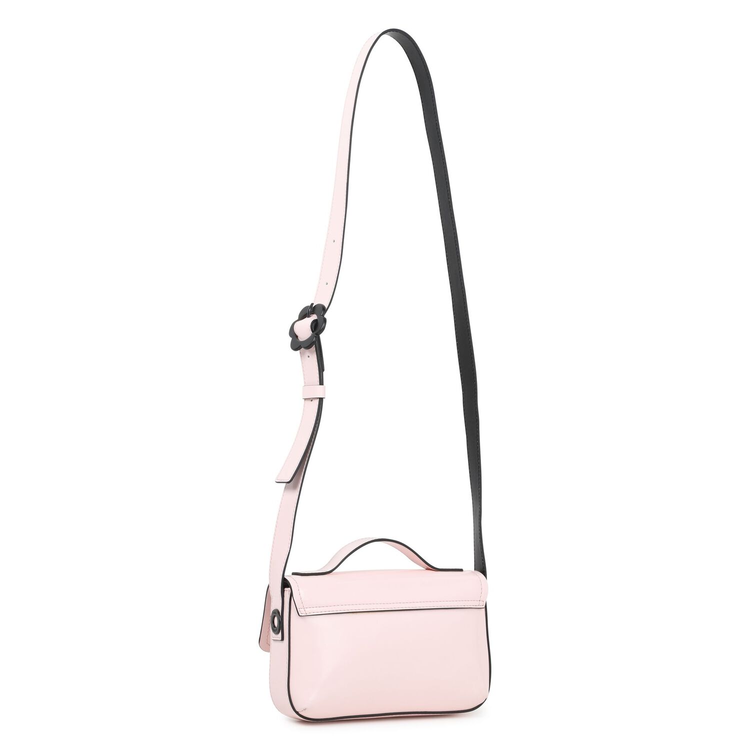 Girls Pink Daisy Handbag, 1, hi-res