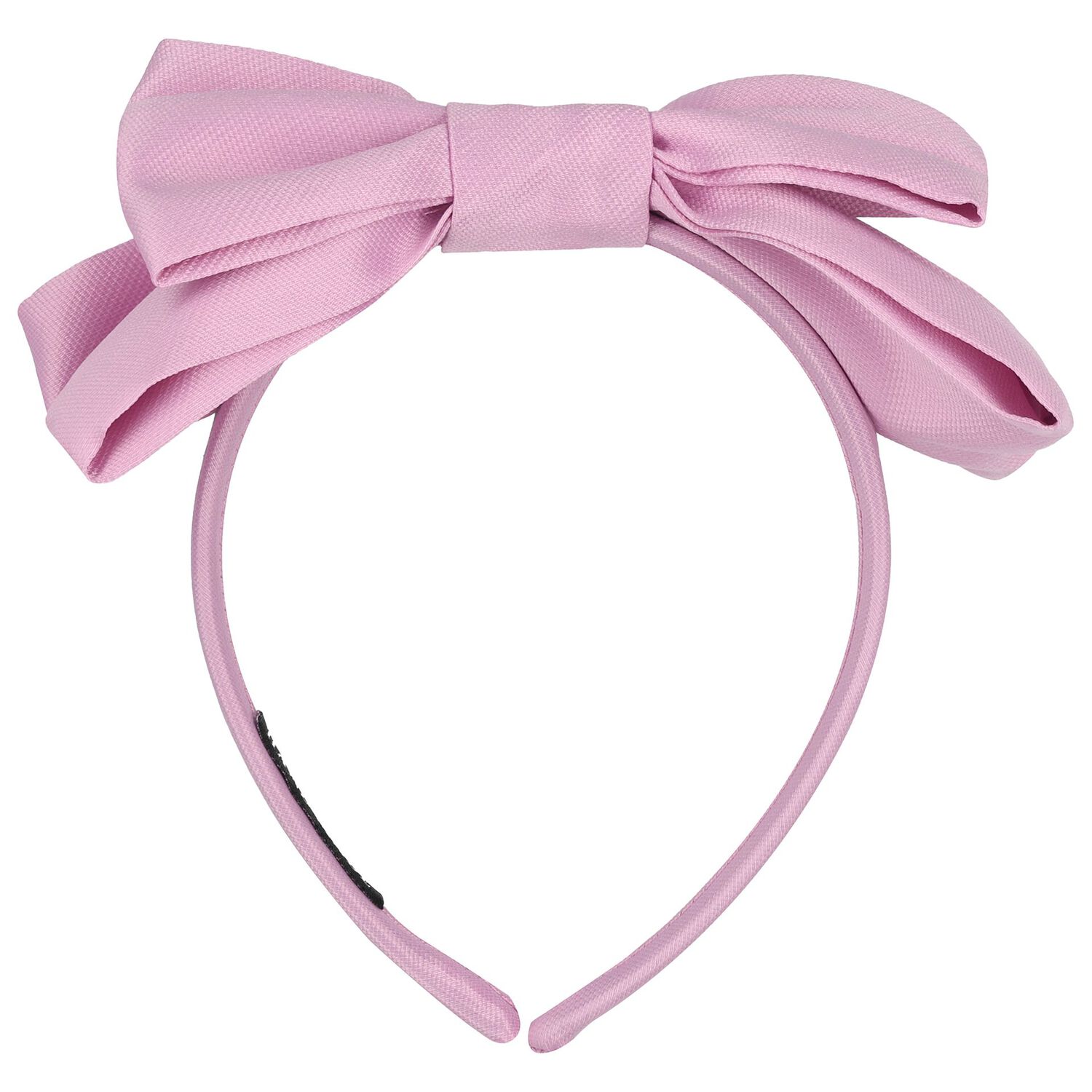 Girls Pink Bow Headband, 3, hi-res