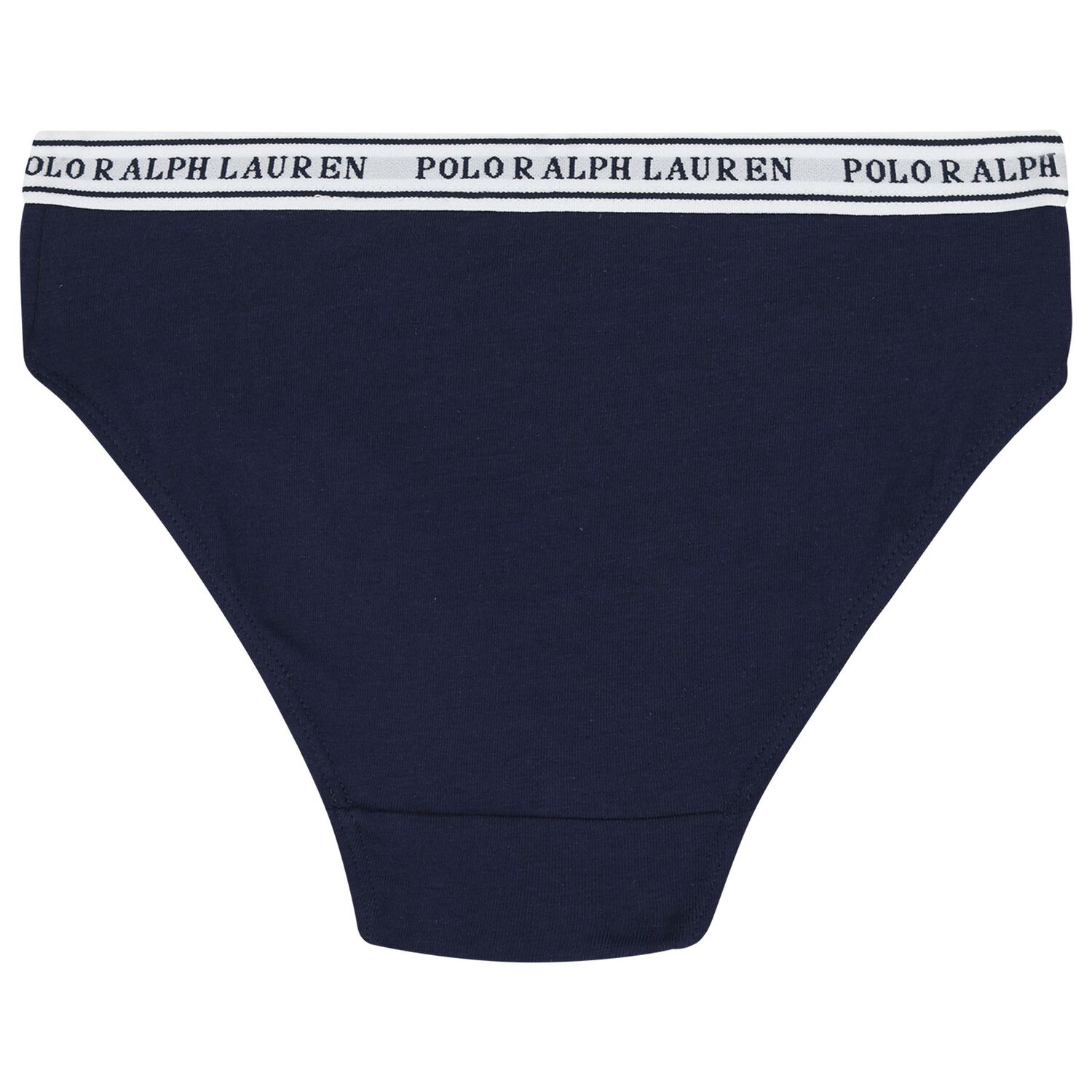Girls White, Navy Blue & Red Bikini Brief ( 5-Pack ), 2, hi-res