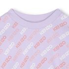 Girls Purple Logo Sweatshirt, 1, hi-res