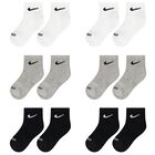 White, Grey & Black Logo Socks ( 6-Pack ), 1, hi-res