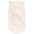 Baby Girls Pink Faux Fur Nest, 1, hi-res