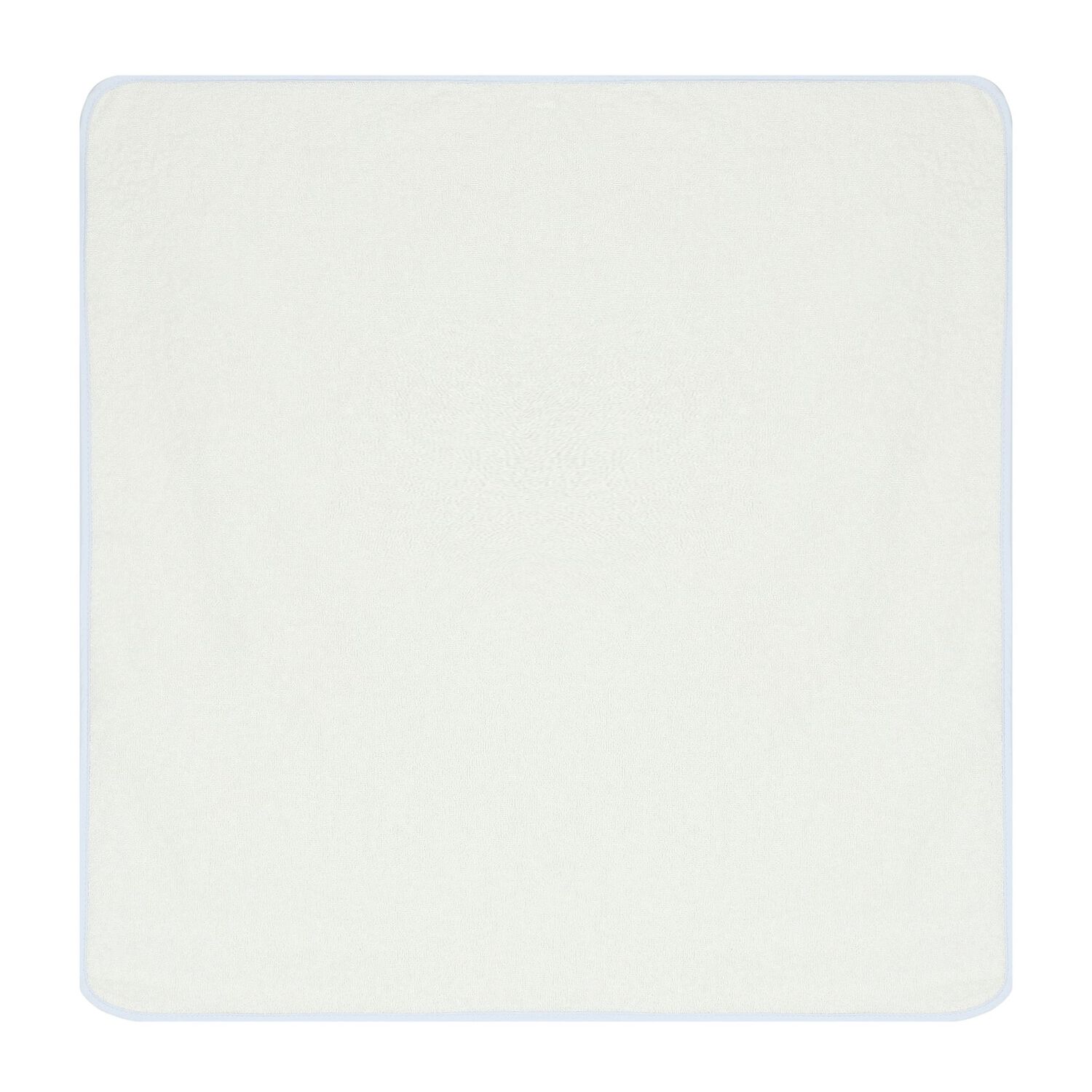 Baby Boys White & Blue Teddy Bear Hooded Towel, 1, hi-res image number null