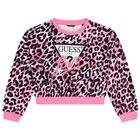 Girls Pink Logo Sweatshirt, 1, hi-res