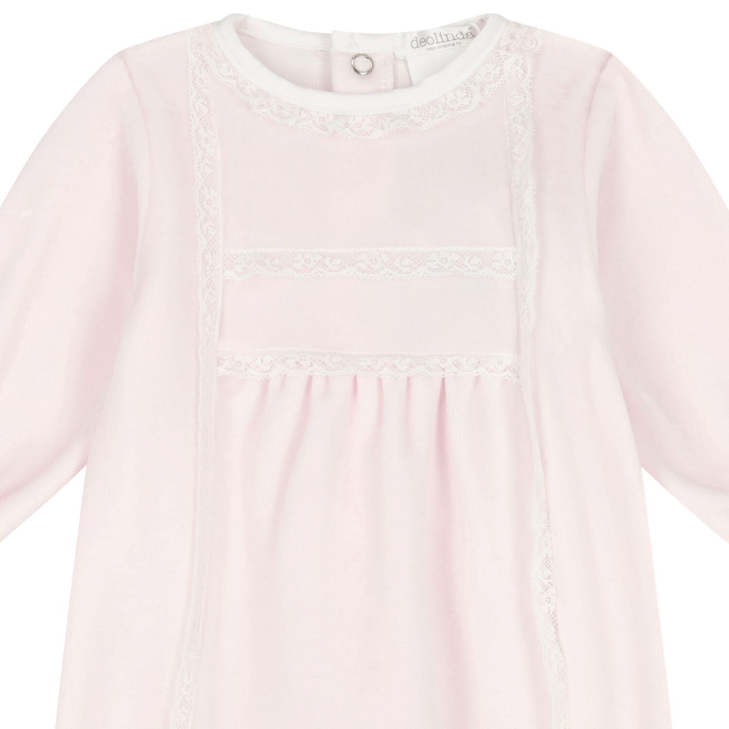 Baby Girls Pink Lace Babygrow Gift Set, 1, hi-res image number null