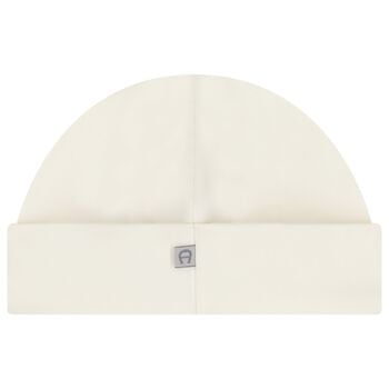 Ivory & Gold Logo Baby Hat